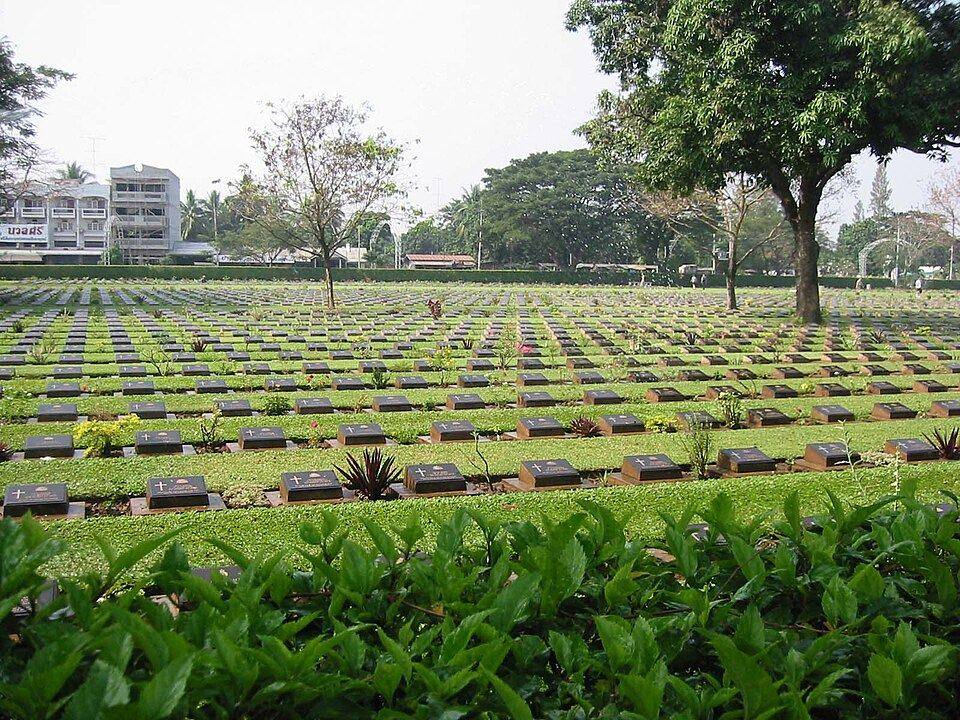 Soldatenfriedhof Kanchanaburi